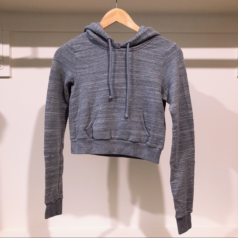 Abercrombie & Fitch Cropped Hoodie